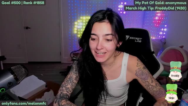 Gallery image thumbnail from Melon's myfreecams stream on, 03/13/2025, 02:14 image 18 of 20