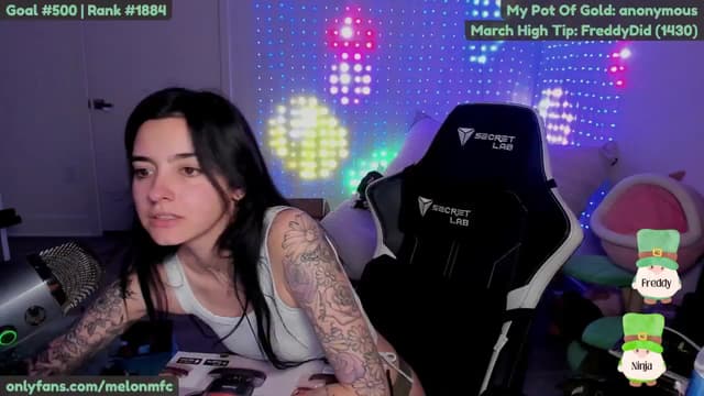 Gallery image thumbnail from Melon's myfreecams stream on, 03/13/2025, 02:14 image 9 of 20