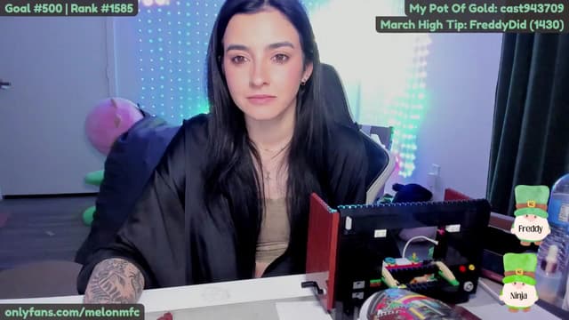 Gallery image thumbnail from Melon's myfreecams stream on, 03/19/2025, 03:07 image 19 of 20