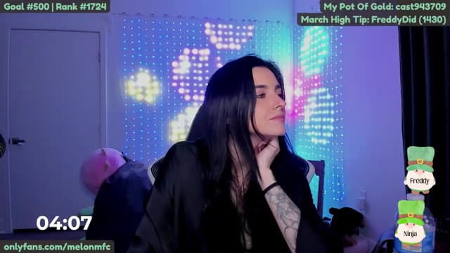 Gallery image thumbnail from Melon's myfreecams stream on, 03/19/2025, 03:07 image 14 of 20