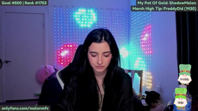 Gallery image thumbnail from Melon's myfreecams stream on, 03/19/2025, 03:07 image 10 of 20