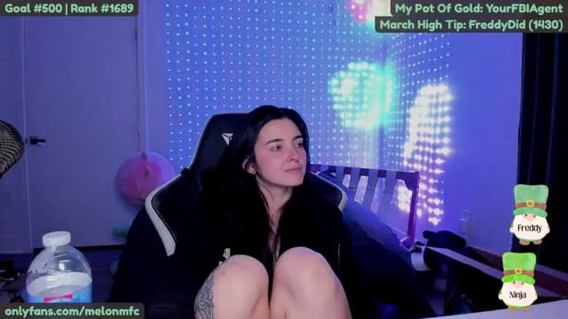 Gallery image thumbnail from Melon's myfreecams stream on, 03/21/2025, 01:45 image 16 of 20