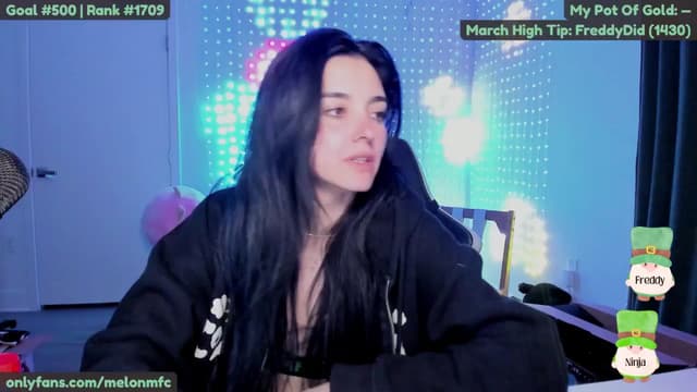 Gallery image thumbnail from Melon's myfreecams stream on, 03/21/2025, 01:45 image 1 of 20