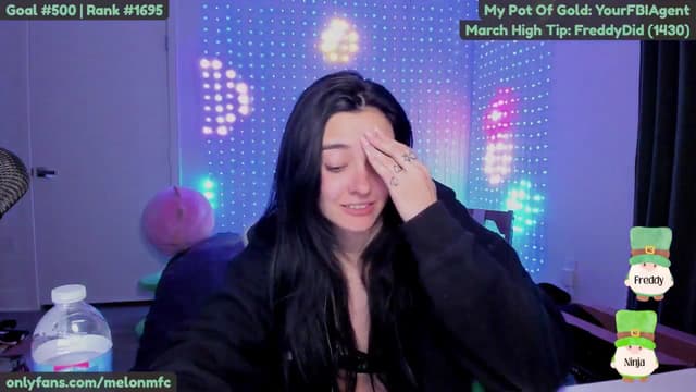 Gallery image thumbnail from Melon's myfreecams stream on, 03/21/2025, 01:45 image 7 of 20