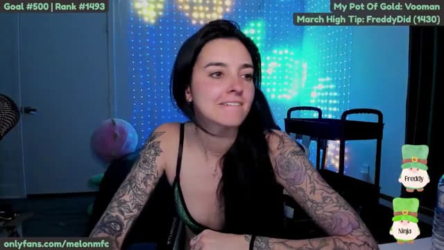 Gallery image thumbnail from Melon's myfreecams stream on, 03/21/2025, 02:29 image 13 of 20
