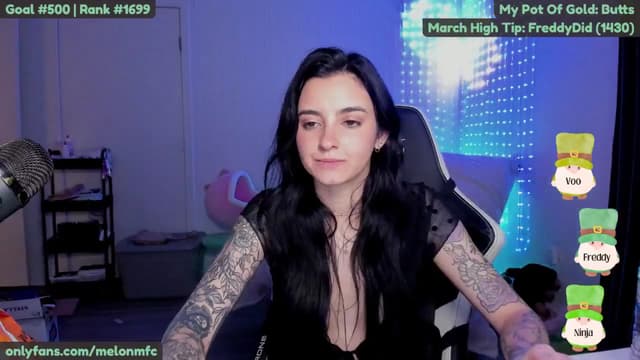 Gallery image thumbnail from Melon's myfreecams stream on, 03/27/2025, 02:26 image 14 of 20