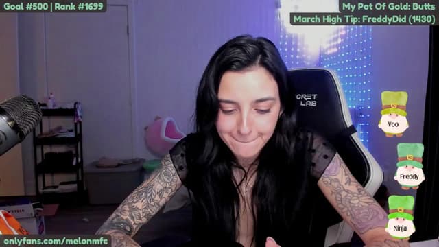 Gallery image thumbnail from Melon's myfreecams stream on, 03/27/2025, 02:26 image 15 of 20