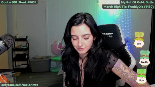 Gallery image thumbnail from Melon's myfreecams stream on, 03/27/2025, 02:26 image 17 of 20