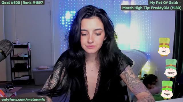 Gallery image thumbnail from Melon's myfreecams stream on, 03/27/2025, 02:26 image 1 of 20