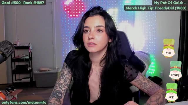 Gallery image thumbnail from Melon's myfreecams stream on, 03/27/2025, 02:26 image 2 of 20