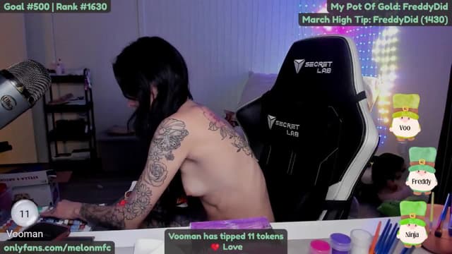Gallery image thumbnail from Melon's myfreecams stream on, 03/27/2025, 03:33 image 18 of 20