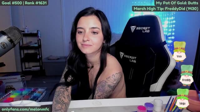 Gallery image thumbnail from Melon's myfreecams stream on, 03/27/2025, 03:33 image 6 of 20