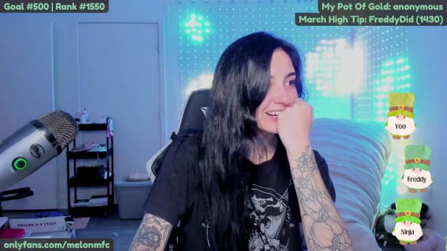 Gallery image thumbnail from Melon's myfreecams stream on, 03/28/2025, 04:00 image 16 of 20