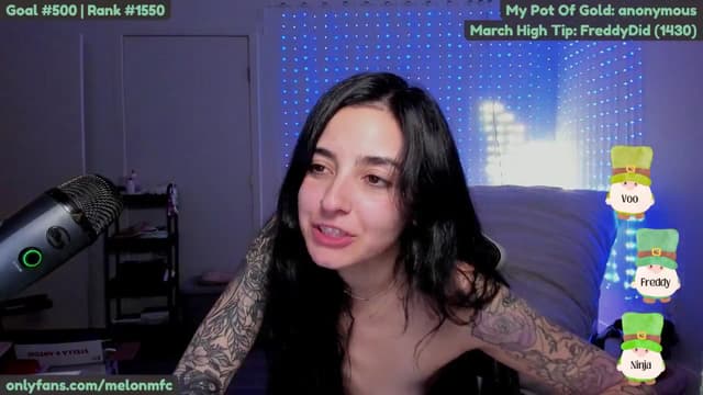 Gallery image thumbnail from Melon's myfreecams stream on, 03/28/2025, 04:00 image 15 of 20