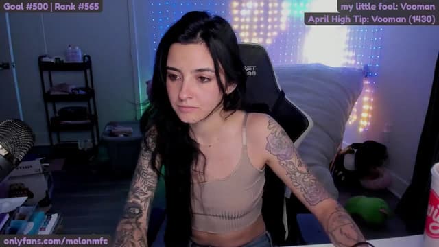Gallery image thumbnail from Melon's myfreecams stream on, 04/03/2025, 01:20 image 14 of 20