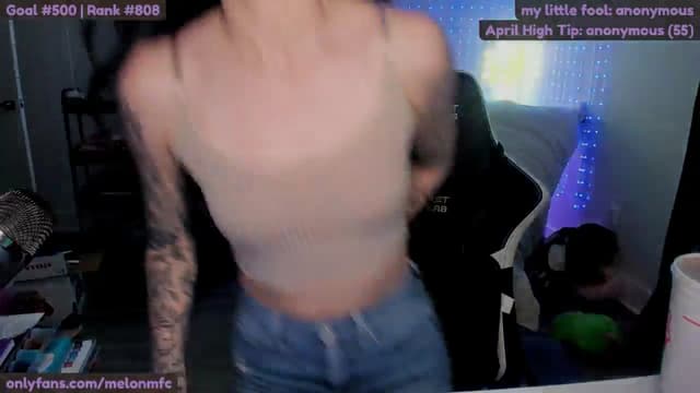 Gallery image thumbnail from Melon's myfreecams stream on, 04/03/2025, 01:20 image 5 of 20