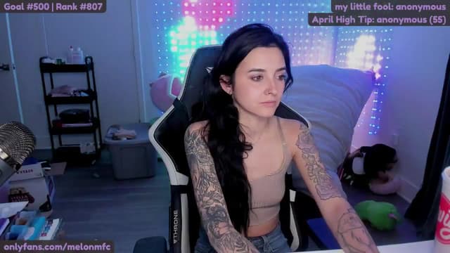 Gallery image thumbnail from Melon's myfreecams stream on, 04/03/2025, 01:20 image 11 of 20