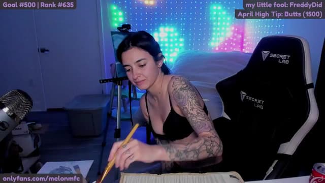 Gallery image thumbnail from Melon's myfreecams stream on, 04/05/2025, 04:39 image 13 of 20