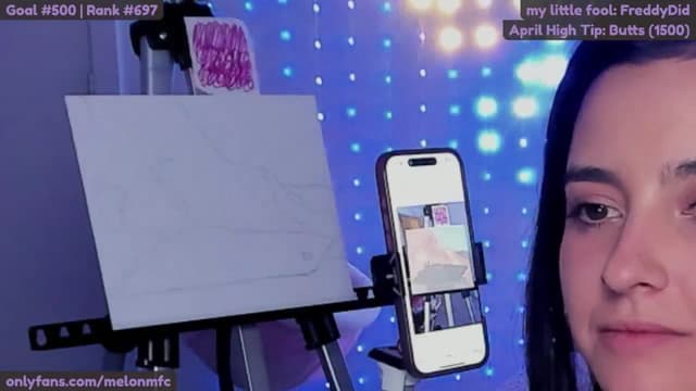 Gallery image thumbnail from Melon's myfreecams stream on, 04/06/2025, 03:37 image 15 of 20