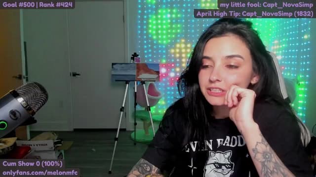 Gallery image thumbnail from Melon's myfreecams stream on, 04/07/2025, 04:38 image 19 of 20