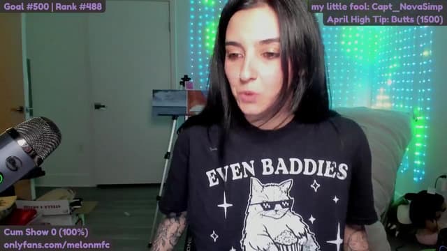 Gallery image thumbnail from Melon's myfreecams stream on, 04/07/2025, 04:38 image 11 of 20