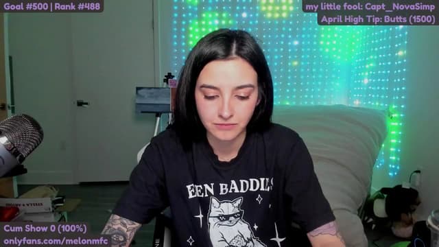 Gallery image thumbnail from Melon's myfreecams stream on, 04/07/2025, 04:38 image 7 of 20