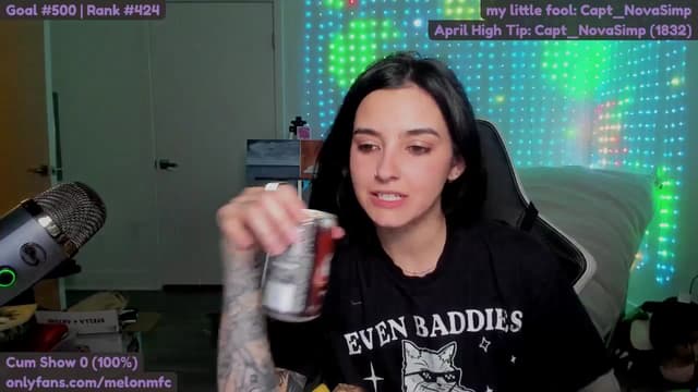 Gallery image thumbnail from Melon's myfreecams stream on, 04/07/2025, 04:38 image 17 of 20
