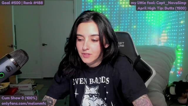Gallery image thumbnail from Melon's myfreecams stream on, 04/07/2025, 04:38 image 14 of 20