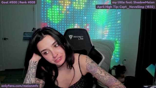 Gallery image thumbnail from Melon's myfreecams stream on, 04/08/2025, 03:23 image 4 of 20