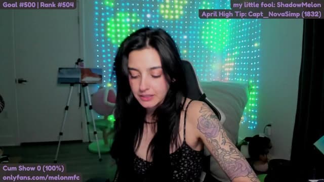 Gallery image thumbnail from Melon's myfreecams stream on, 04/08/2025, 03:23 image 2 of 20