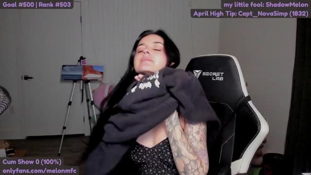 Gallery image thumbnail from Melon's myfreecams stream on, 04/08/2025, 03:23 image 1 of 20