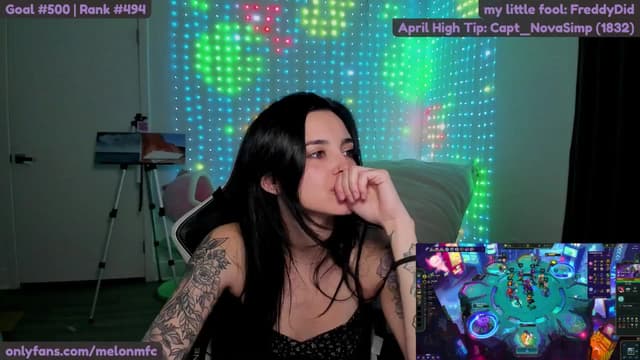 Gallery image thumbnail from Melon's myfreecams stream on, 04/08/2025, 03:23 image 6 of 20