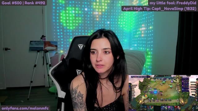 Gallery image thumbnail from Melon's myfreecams stream on, 04/08/2025, 03:23 image 5 of 20