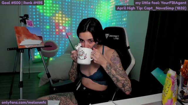 Gallery image thumbnail from Melon's myfreecams stream on, 04/09/2025, 04:05 image 6 of 20