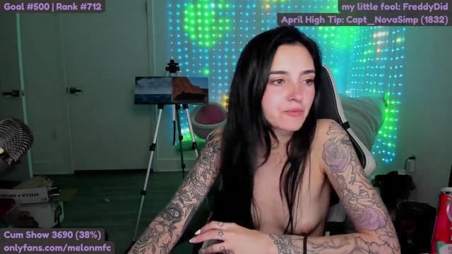 Gallery image thumbnail from Melon's myfreecams stream on, 04/13/2025, 04:12 image 12 of 20