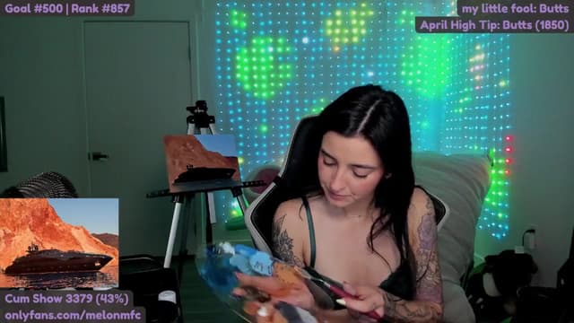 Gallery image thumbnail from Melon's myfreecams stream on, 04/18/2025, 04:26 image 8 of 20