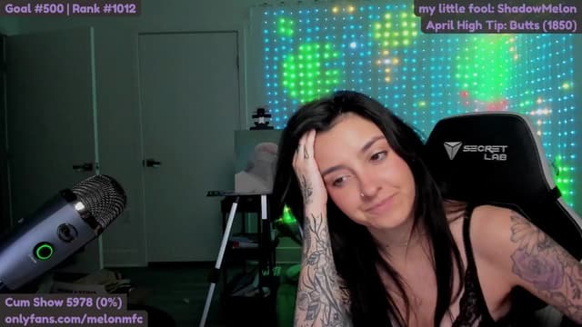 Gallery image thumbnail from Melon's myfreecams stream on, 04/26/2025, 02:11 image 2 of 20
