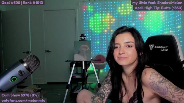 Gallery image thumbnail from Melon's myfreecams stream on, 04/26/2025, 02:11 image 1 of 20