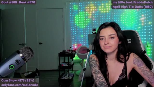 Gallery image thumbnail from Melon's myfreecams stream on, 04/26/2025, 02:11 image 12 of 20