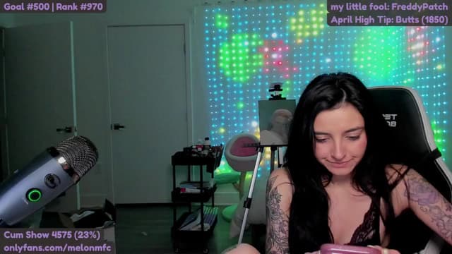 Gallery image thumbnail from Melon's myfreecams stream on, 04/26/2025, 02:11 image 13 of 20