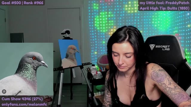 Gallery image thumbnail from Melon's myfreecams stream on, 04/26/2025, 04:32 image 11 of 20