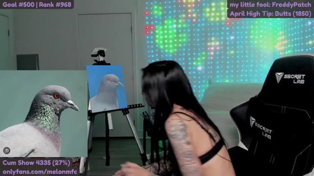 Gallery image thumbnail from Melon's myfreecams stream on, 04/26/2025, 04:32 image 18 of 20