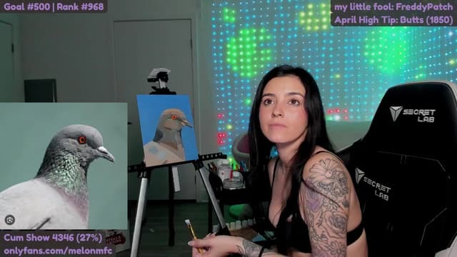 Gallery image thumbnail from Melon's myfreecams stream on, 04/26/2025, 04:32 image 12 of 20
