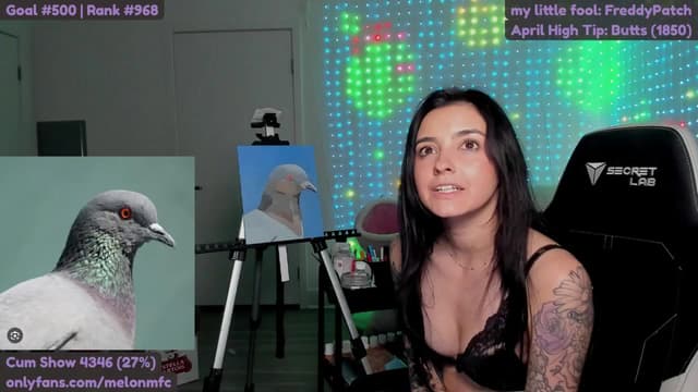 Gallery image thumbnail from Melon's myfreecams stream on, 04/26/2025, 04:32 image 14 of 20