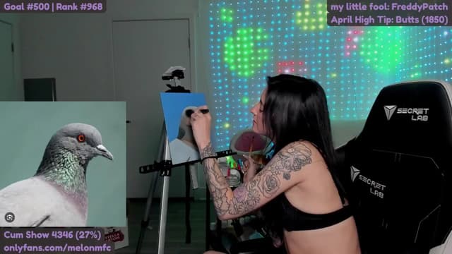 Gallery image thumbnail from Melon's myfreecams stream on, 04/26/2025, 04:32 image 13 of 20