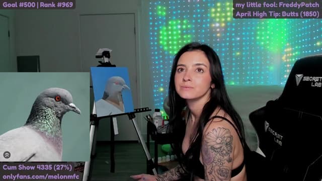 Gallery image thumbnail from Melon's myfreecams stream on, 04/26/2025, 04:32 image 16 of 20