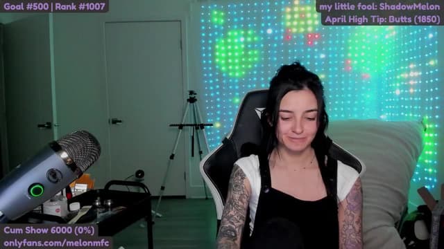 Gallery image thumbnail from Melon's myfreecams stream on, 04/27/2025, 02:18 image 14 of 20