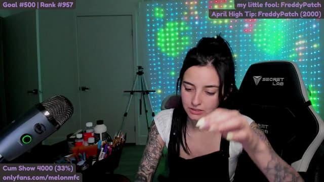 Gallery image thumbnail from Melon's myfreecams stream on, 04/27/2025, 02:18 image 19 of 20
