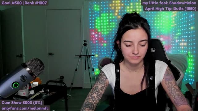 Gallery image thumbnail from Melon's myfreecams stream on, 04/27/2025, 02:18 image 7 of 20