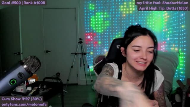 Gallery image thumbnail from Melon's myfreecams stream on, 04/27/2025, 02:18 image 2 of 20
